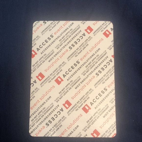 Journey World Tour Stagehand Working Backstage Pass 2017 - Picture 2 of 2